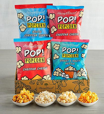 Harry & David Pop!™ Popcorn - Savory Assortment 
